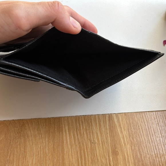 Prada Black Saffiano Leather Bifold Wallet / Card Holder | Good Condition - Picture 11 of 13